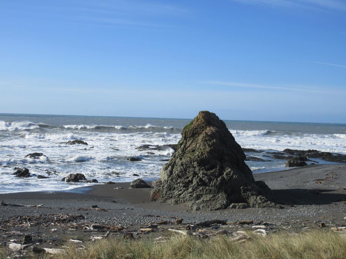 Beachfront rocks